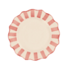 Pink Scalloped Plate